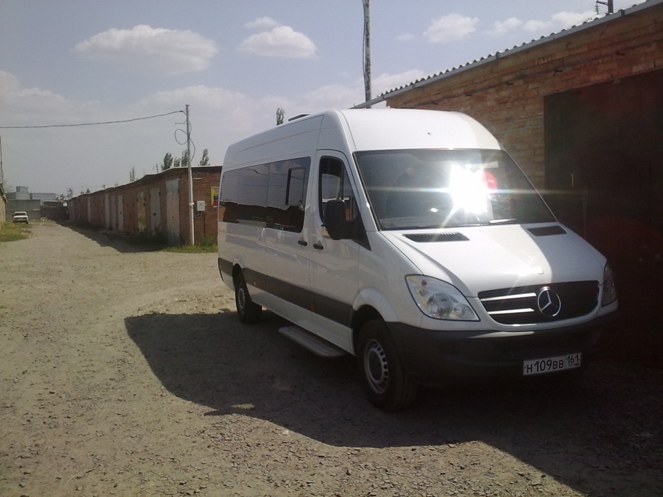 Первым делом-тонеровка — Mercedes-Benz Sprinter (2G), 2,2 л, 2012 года ...