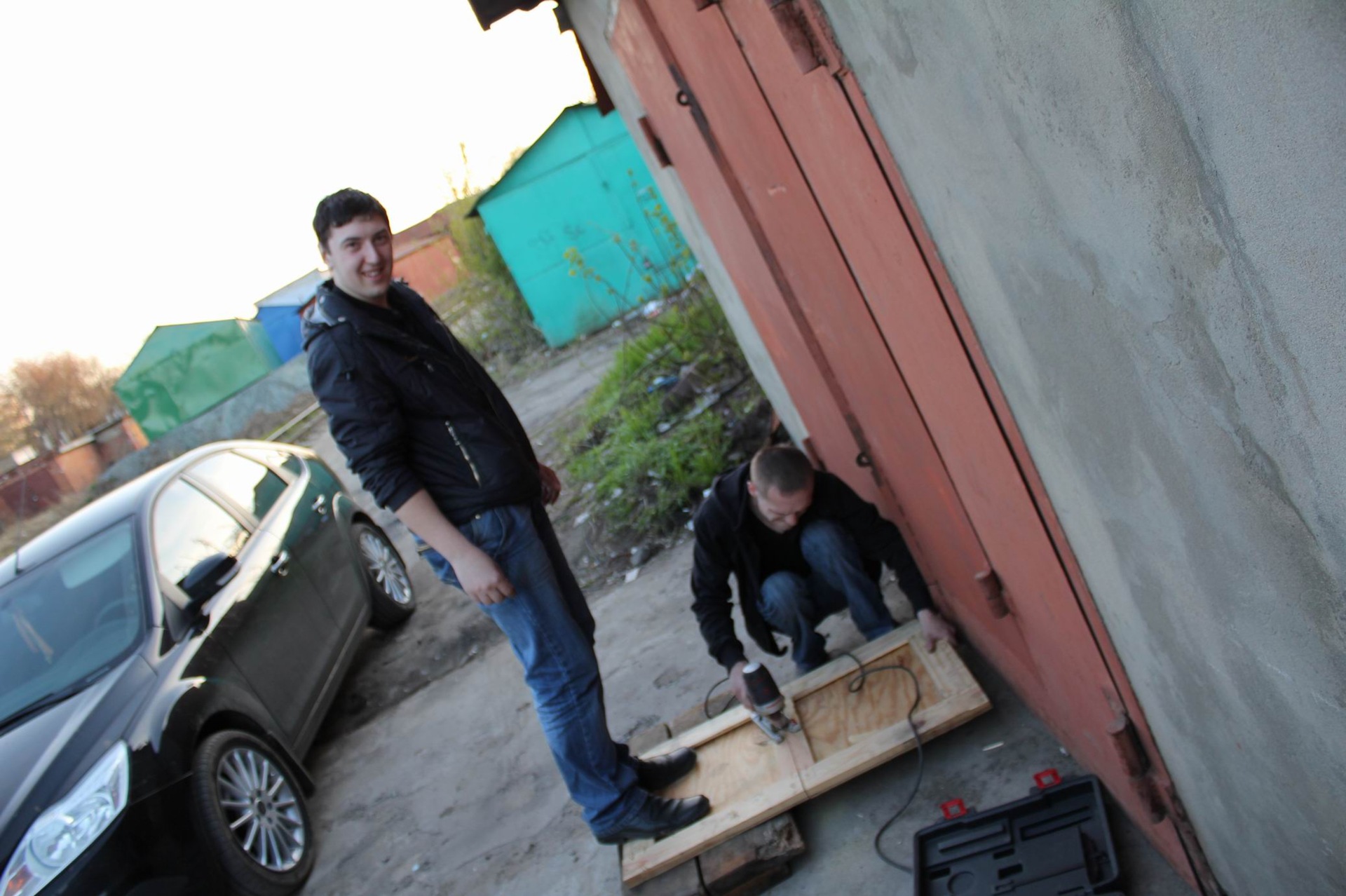 Пожгли резину или первые попытки дрифта на переднем приводе! — Ford ...