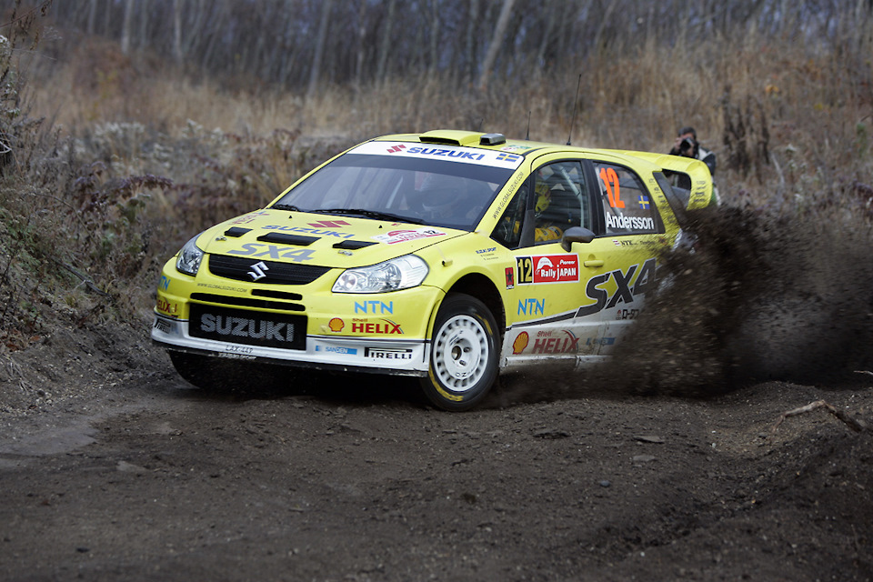 Suzuki sx4 Rally car