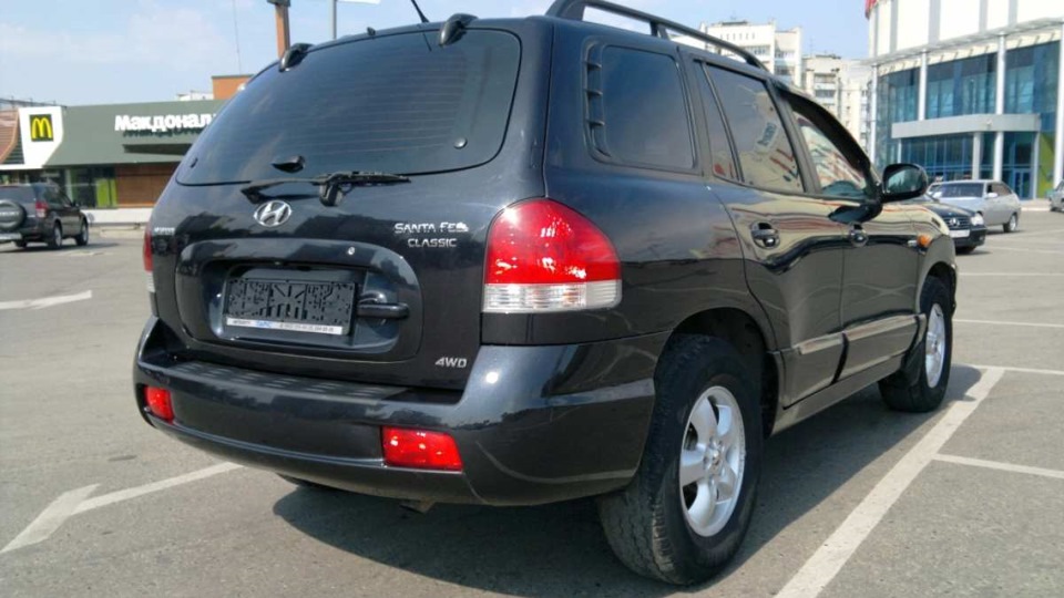 Hyundai santa fe бензин