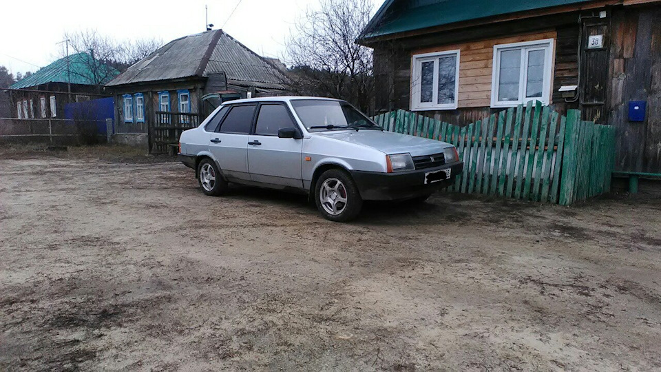 Кованные диски R14, на летней резине! — Lada 21099, 1,5 л, 2001 года ...