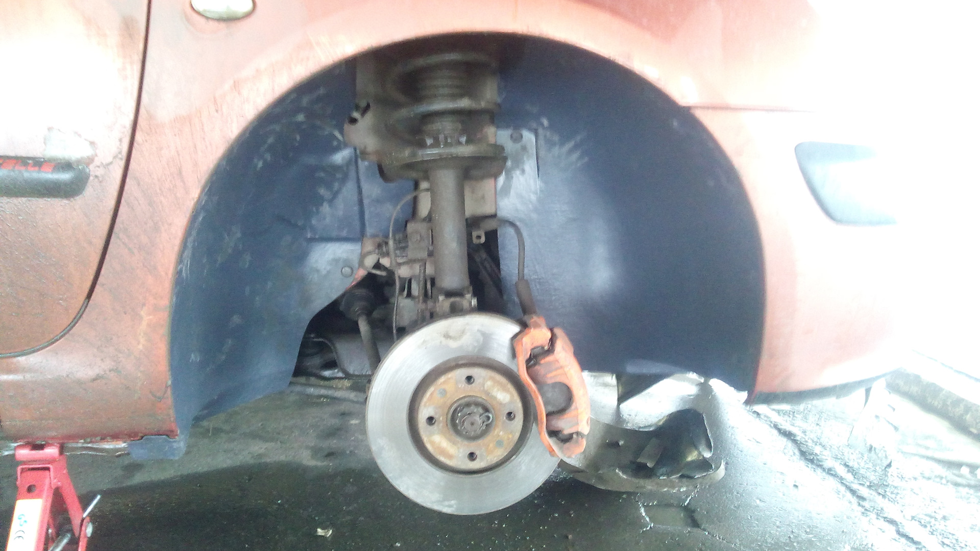 Подкрылок — Peugeot 307, 1,6 л, 2002 года | своими руками | DRIVE2
