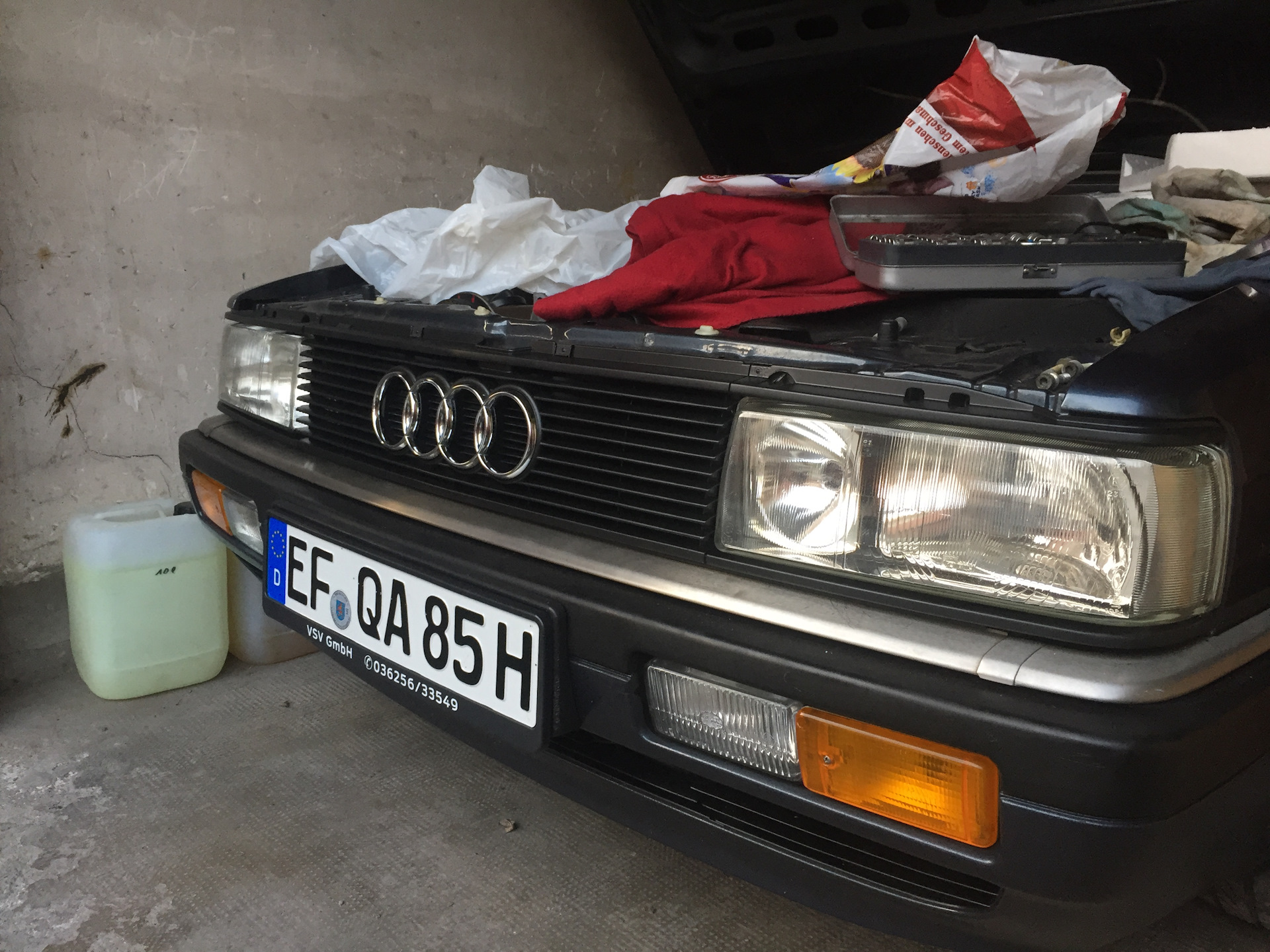 Обновил отражатели. — Audi 90 (B2), 2 л, 1985 года | другое | DRIVE2