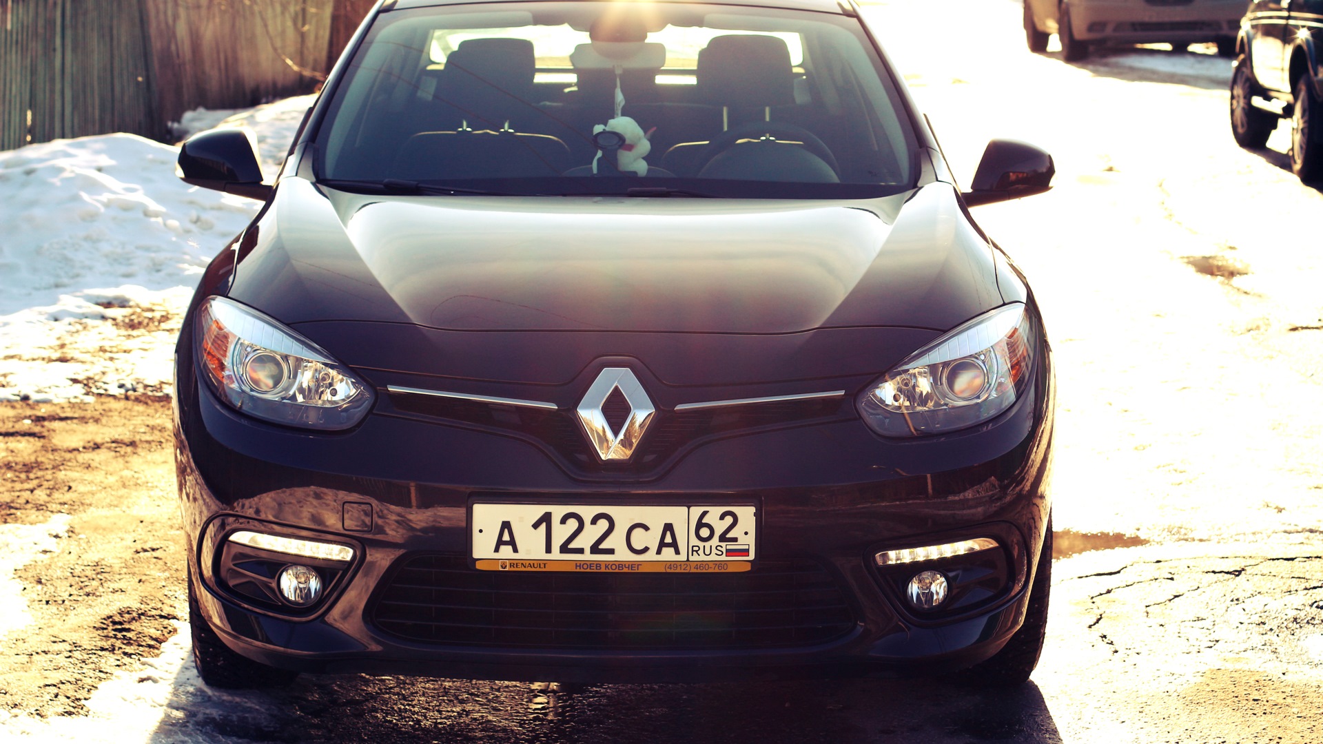 Renault Fluence 1.6 бензиновый 2013 | Black Mirror на DRIVE2