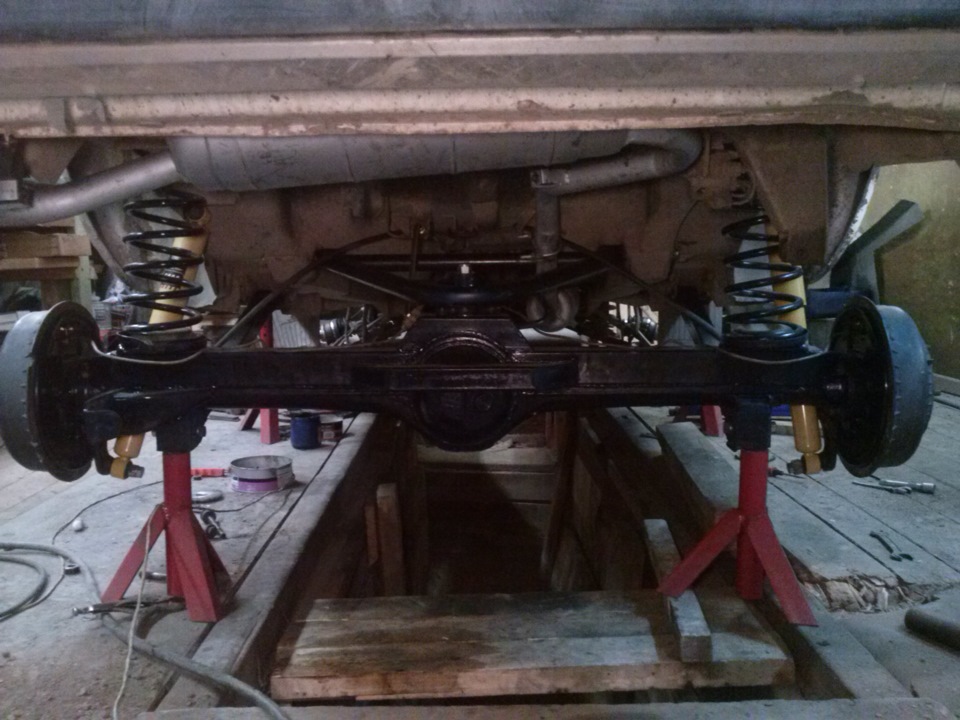 а-рычаг и усиление моста — LADA 4x4 3D, 1,6 л., 1988 года | своими ...