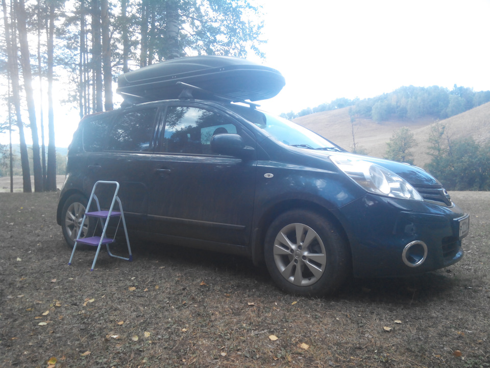 гламурная стремяночка! — Nissan Note (1G)