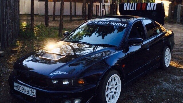 Mitsubishi Galant VR-4 2.5 твин-турбо АКУЛ!!! )