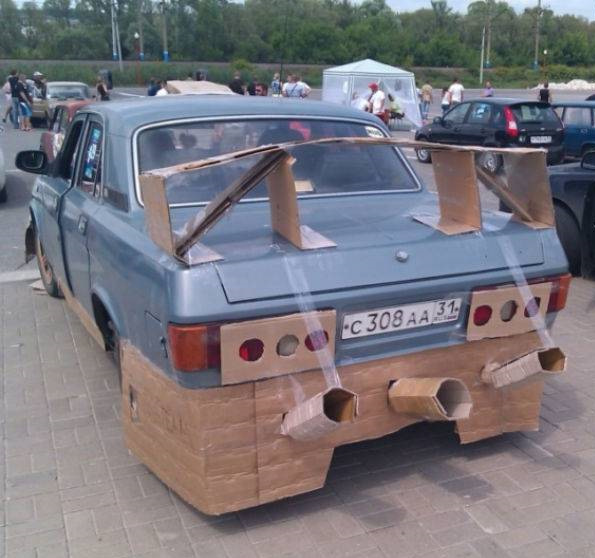 Деревенский тюнинг авто