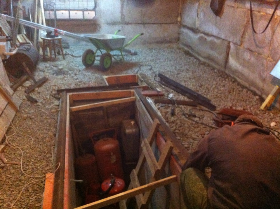 Строим гараж чтоб построить корч)))) — Lada 21054, 2010 года | просто ...