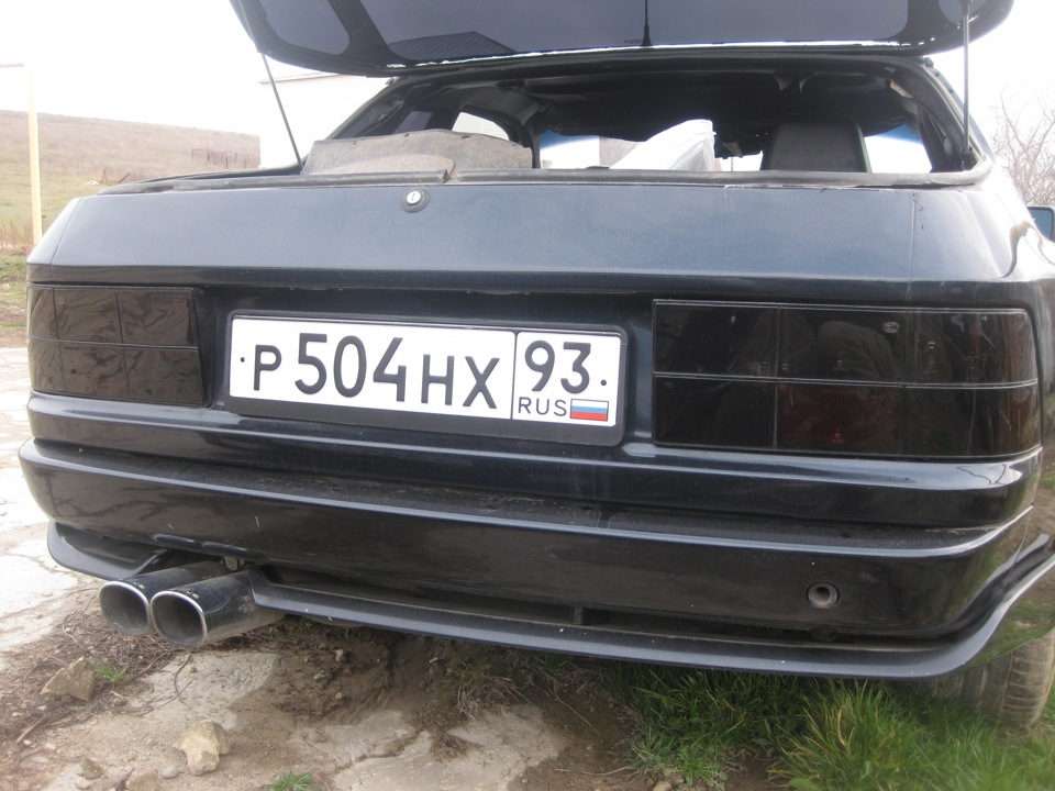 Избавляемся от тонировки на фонарях — Porsche 944, 3 л, 1991 года ...