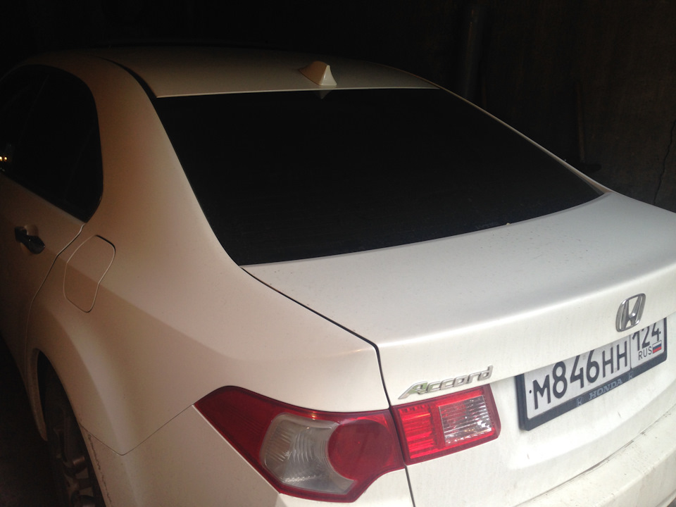 Photo from the logbook Honda Accord (8G)