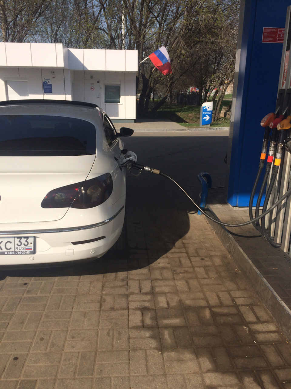 Расход — Volkswagen Passat CC, 2 л, 2009 года | наблюдение | DRIVE2