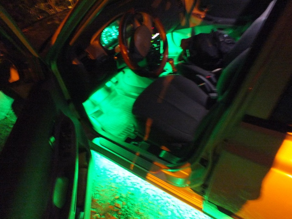 подсветка авто — Hyundai Accent (2G), 1,5 л, 2003 года | тюнинг | DRIVE2