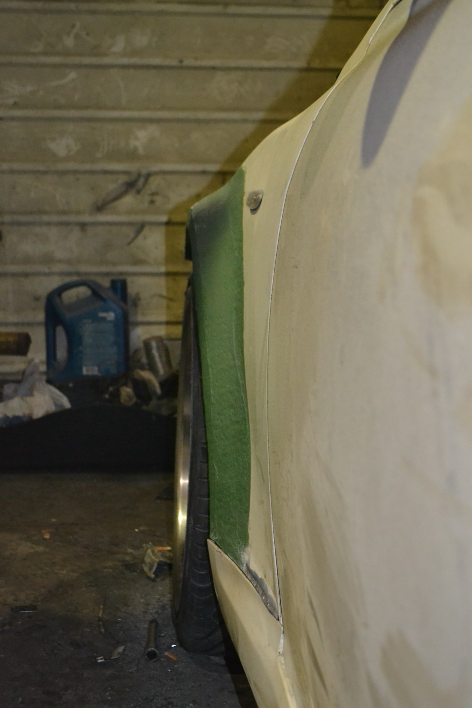 увеличение арок — Toyota Mark X (GRX120), 3 л, 2005 года | тюнинг | DRIVE2