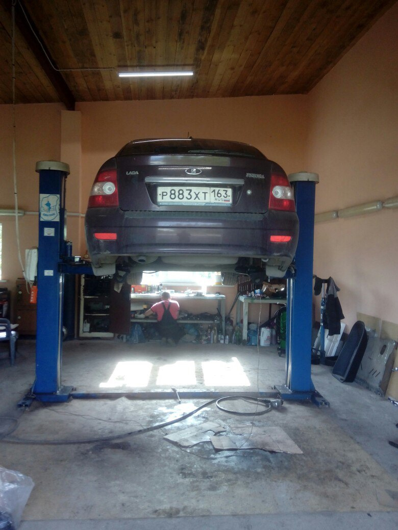 Фото в бортжурнале Lada Приора хэтчбек