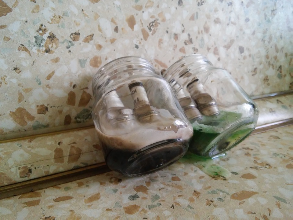 Когда нечем заняться дома ) Чистим свечи — Chevrolet Lanos, 1,5 л, 2006 ...