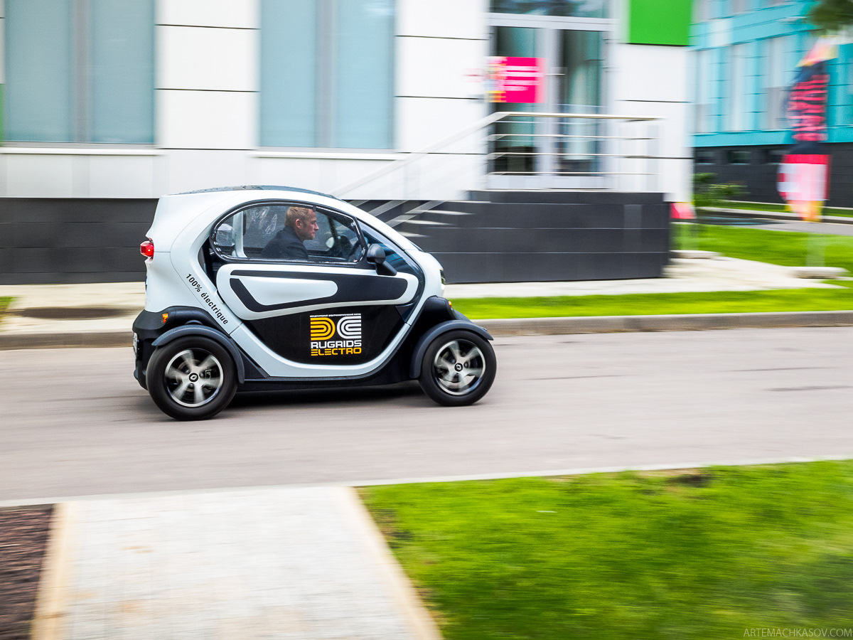 Renault Twizy pizza