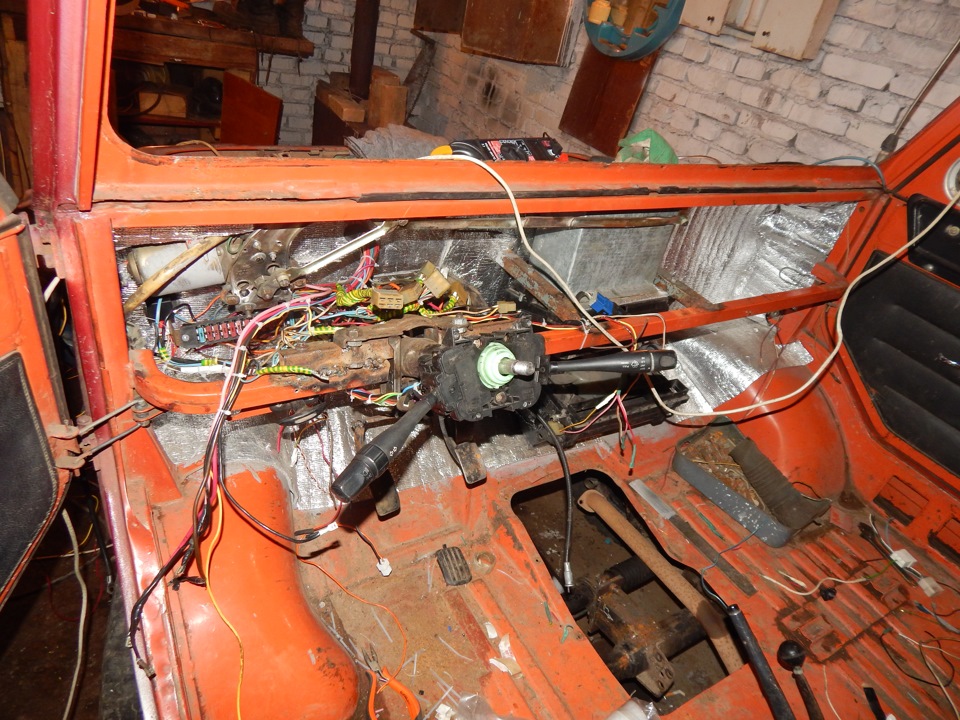 Нервная система авто. Электропроводка замена. — ЛуАЗ 969, 1,2 л, 1989 ...