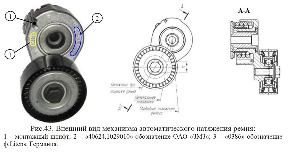 Регулировочные болты для изменения положения