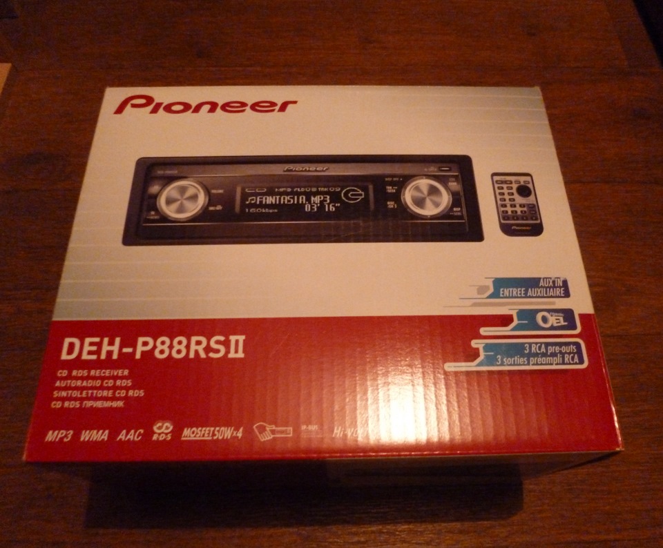    Pioneer Deh-p88rs -  4