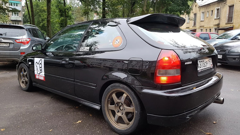 Honda Civic Hatchback Darth Vader  DRIVE2