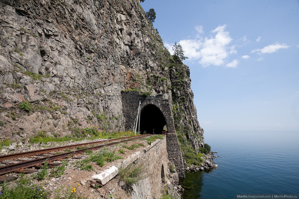 Кругобайкальская железная дорога фото