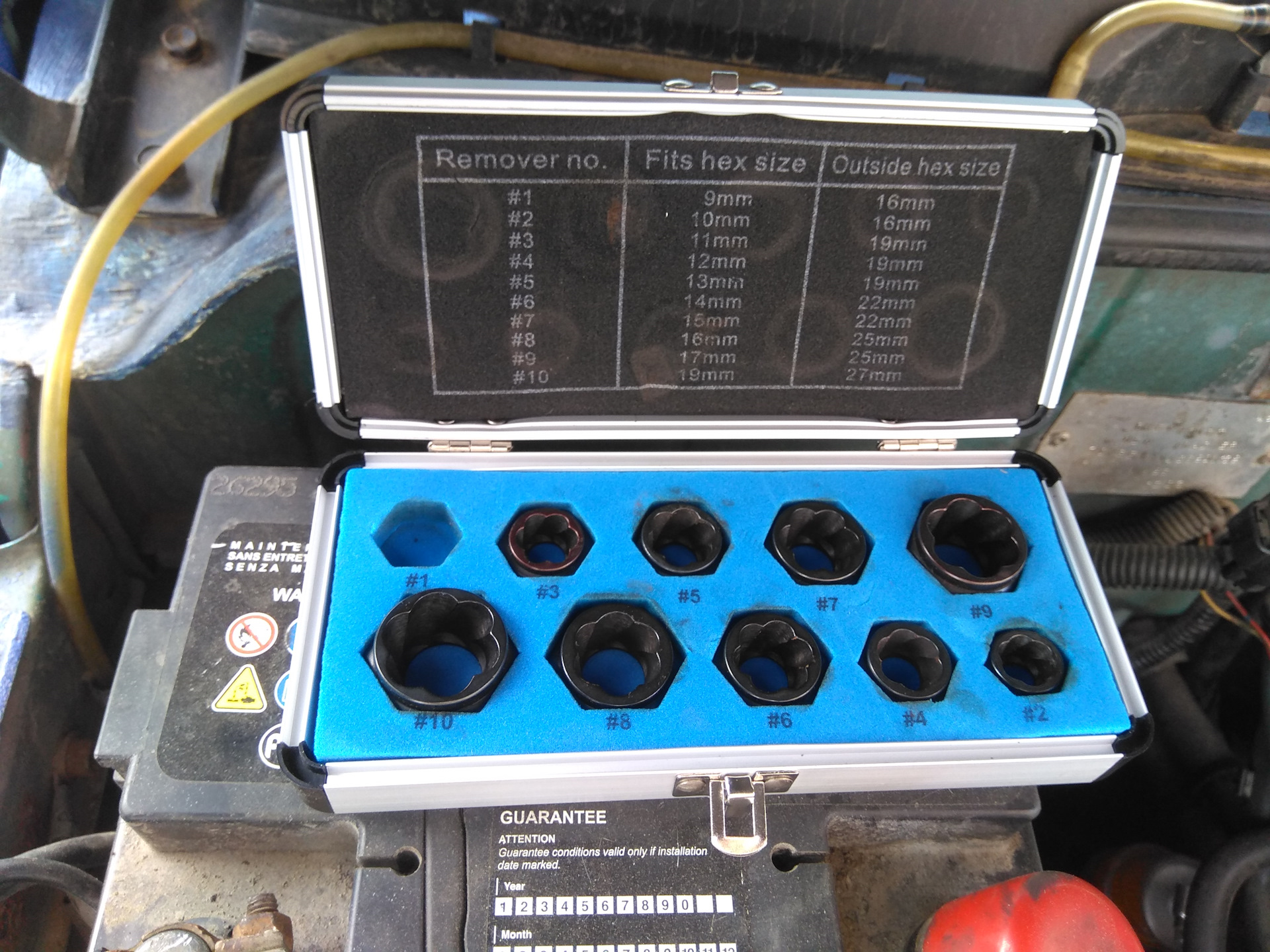 3-19мм. Экстрактор 12-17mm. Hex 9 размер. Remove fit. Remove fit.