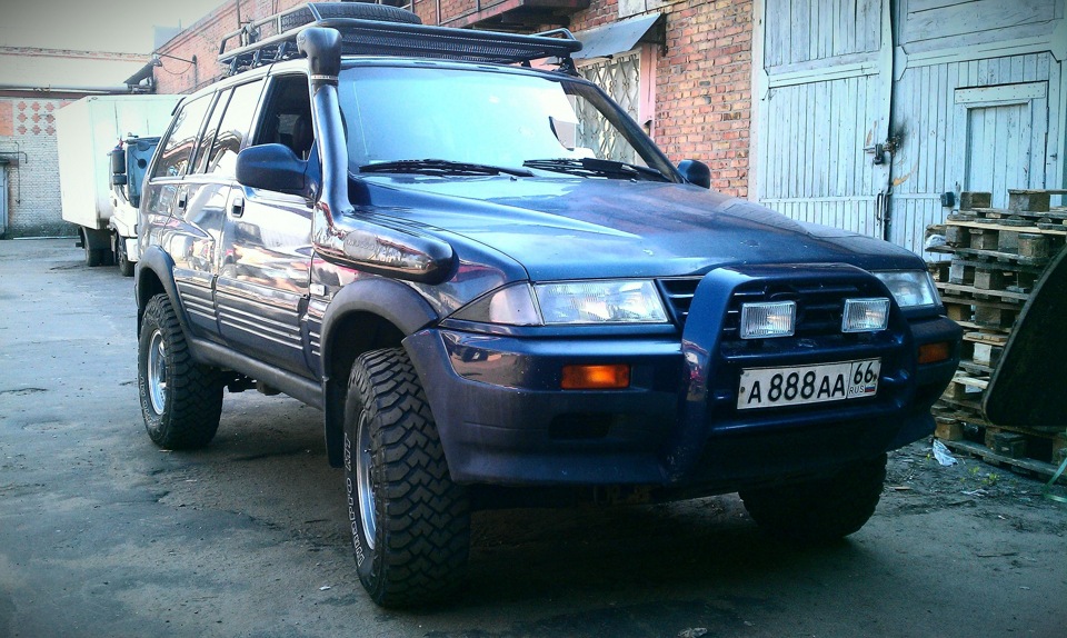 С‚СЋРЅРёРЅРі ssangyong musso sports