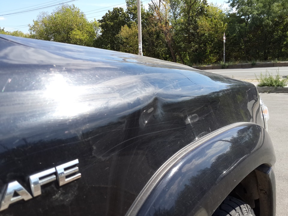 Утром встал, а крыло помято — Great Wall Safe, 2,3 л, 2009 года | ДТП ...