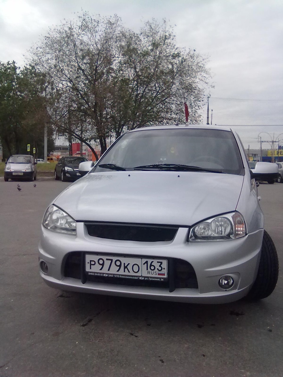 Спиливаем шильдик — Lada Калина Спорт, 1,6 л, 2012 года | своими руками ...