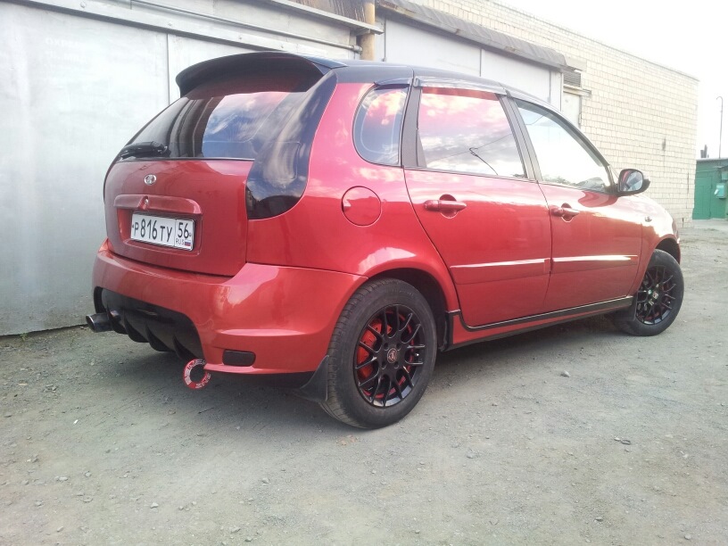 Покрасил пороги — Lada Калина Хэтчбек (1G), 1,6 л, 2009 года | кузовной ...