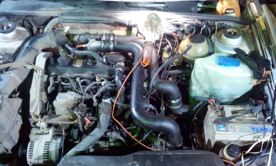 Клапан N75 починил — Volkswagen Passat Variant (B4), 1,9 л, 1994 года ...