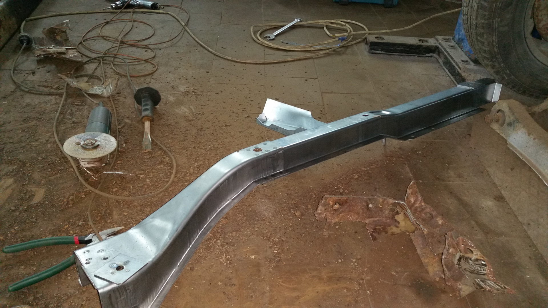 A21R23-5101023 Лонжерон передний ГАЗель Next левый Альфа Авто alpha-avto.ru