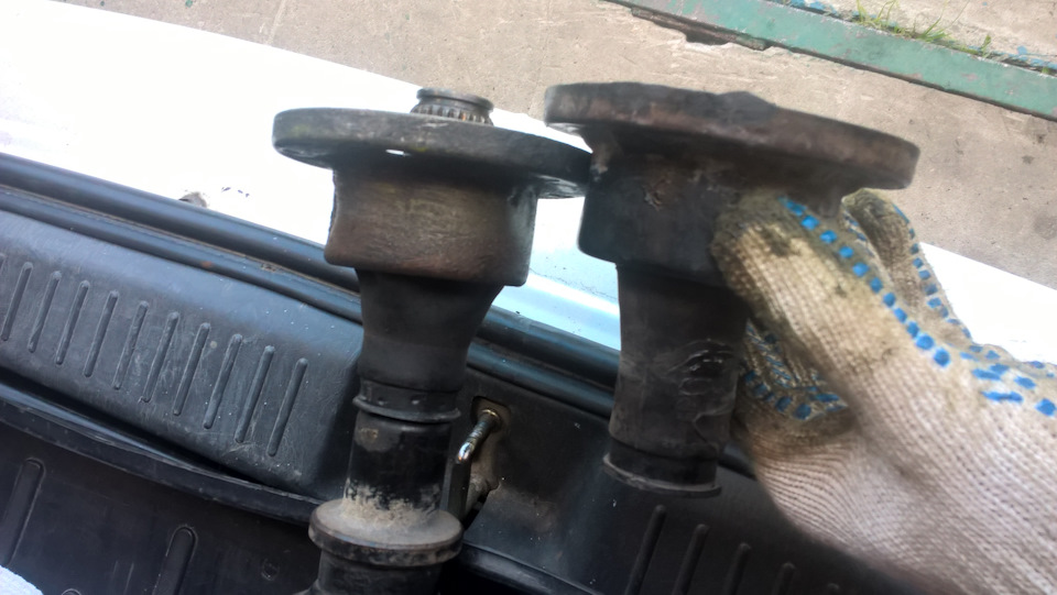 Замена пыльника шруса на кардане! — Toyota Caldina (210), 2 л, 1999 ...