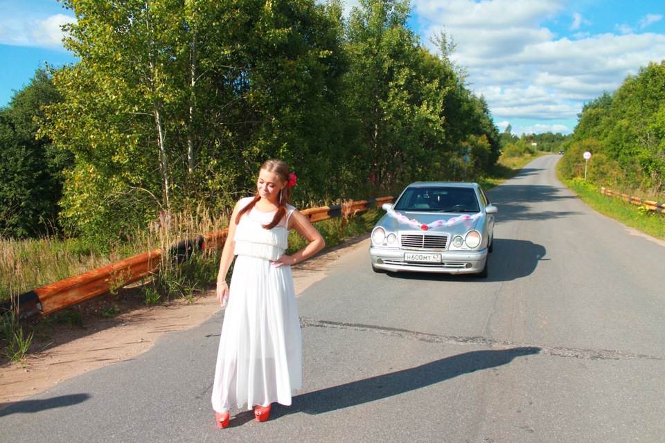 Всё в порядке. — Mercedes-Benz E-Class (W210), 2,4 л, 1998 года ...