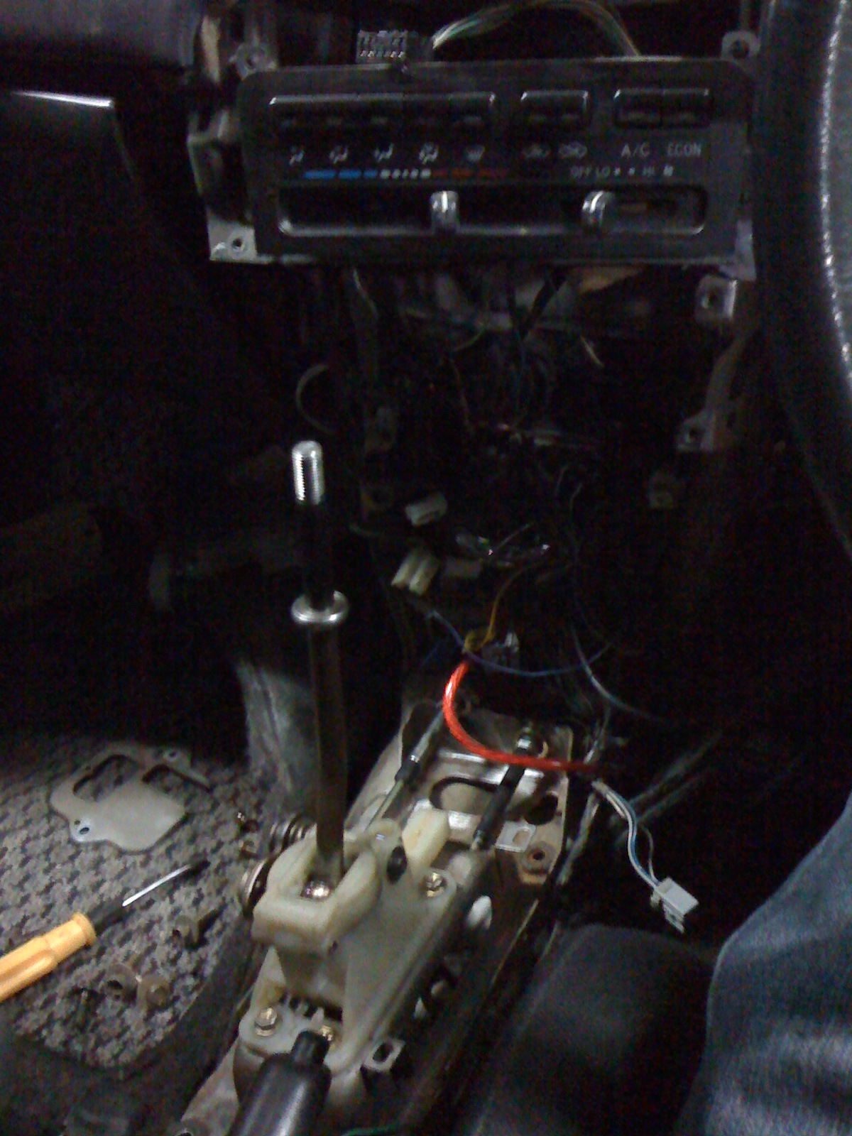 with automatic transmission to manual transmission - Toyota Corolla Levin 16 liter 1995