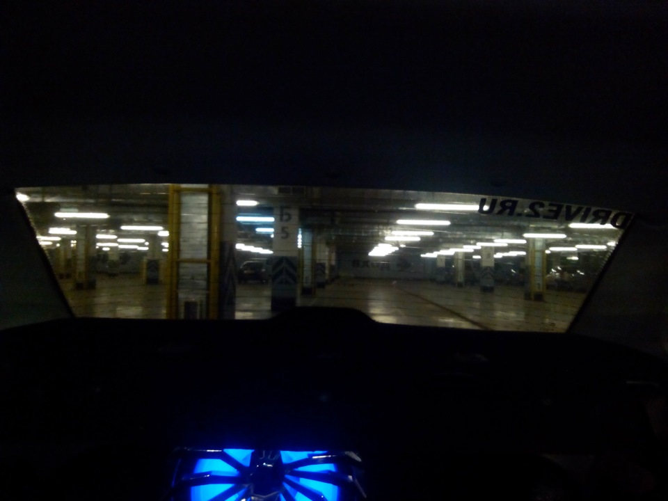 реклама на заднем стекле — Lada Гранта (1G), 1,6 л, 2012 года | просто ...