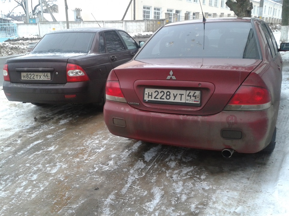 Моя машина и машина брата — Lada Приора седан, 1,6 л, 2012 года ...