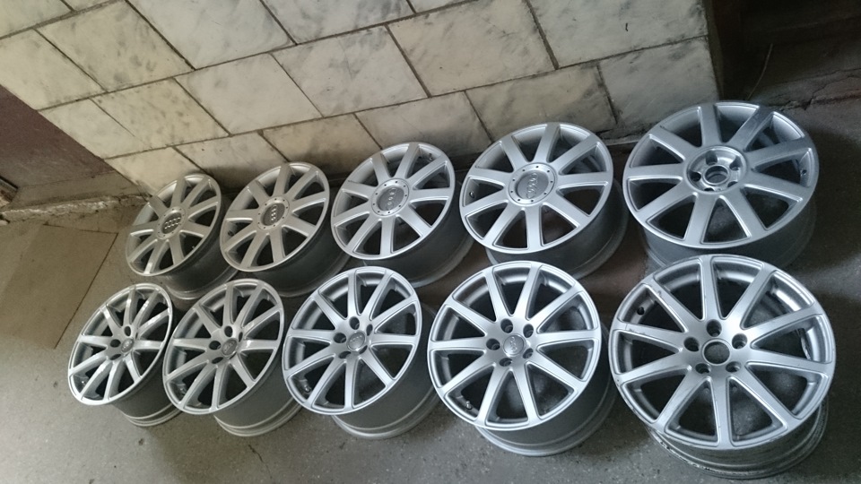 Просто фото двух комплектов — Volkswagen Golf GTI Mk5, 2 л, 2008 года ...