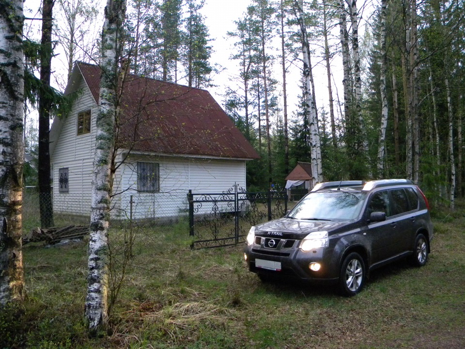 Колодки и диски — Nissan X-Trail II (t31), 2,5 л, 2011 года | колёсные ...
