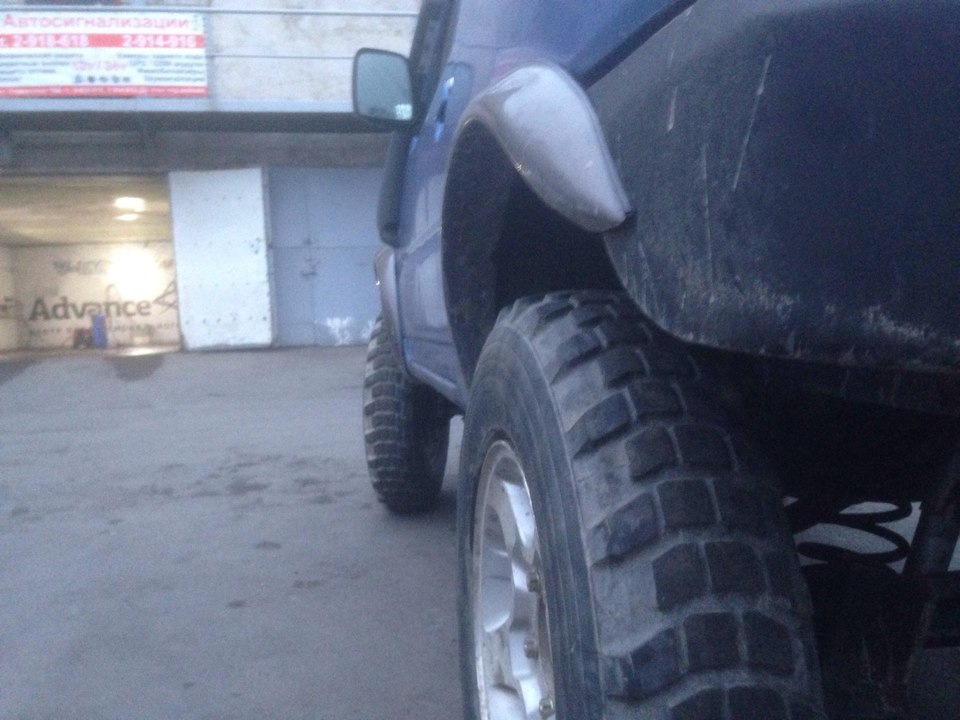 Поставил колесики — Suzuki Jimny (1G), 3 л, 2001 года | колёсные диски ...