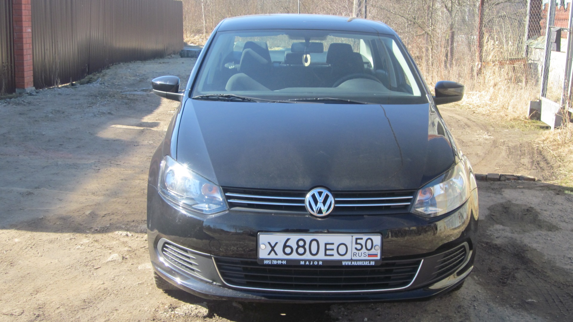 Volkswagen Polo Sedan 1.6 бензиновый 2013 | Black Sochi на DRIVE2