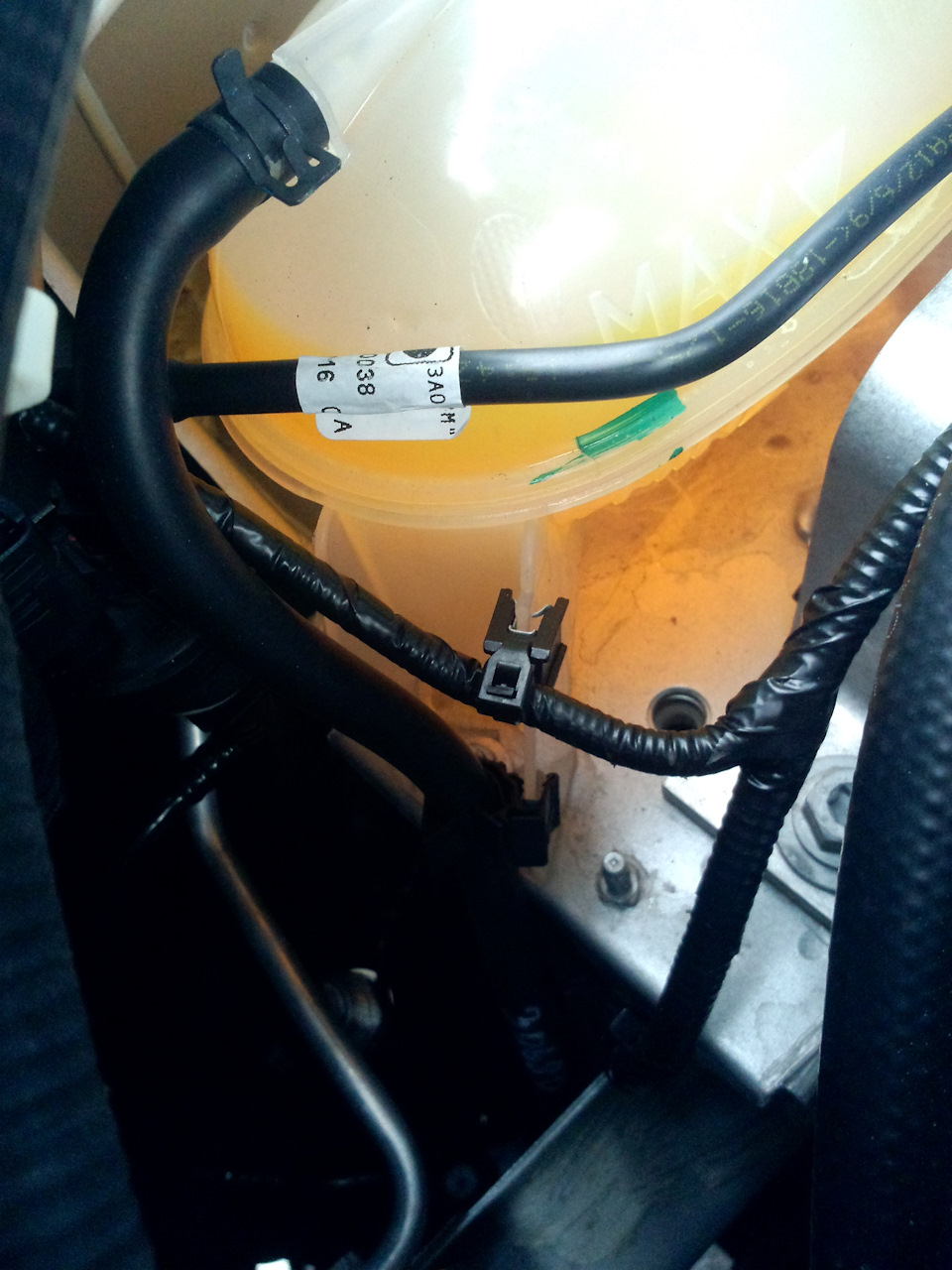 Доработки: бачок антифриза + смешивание — Lada XRAY, 1,8 л, 2016 года ...