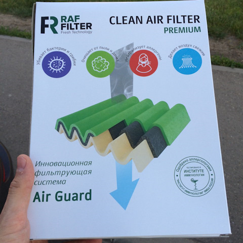 RST001VAZ Фильтр салона RAF FILTER | Запчасти на DRIVE2