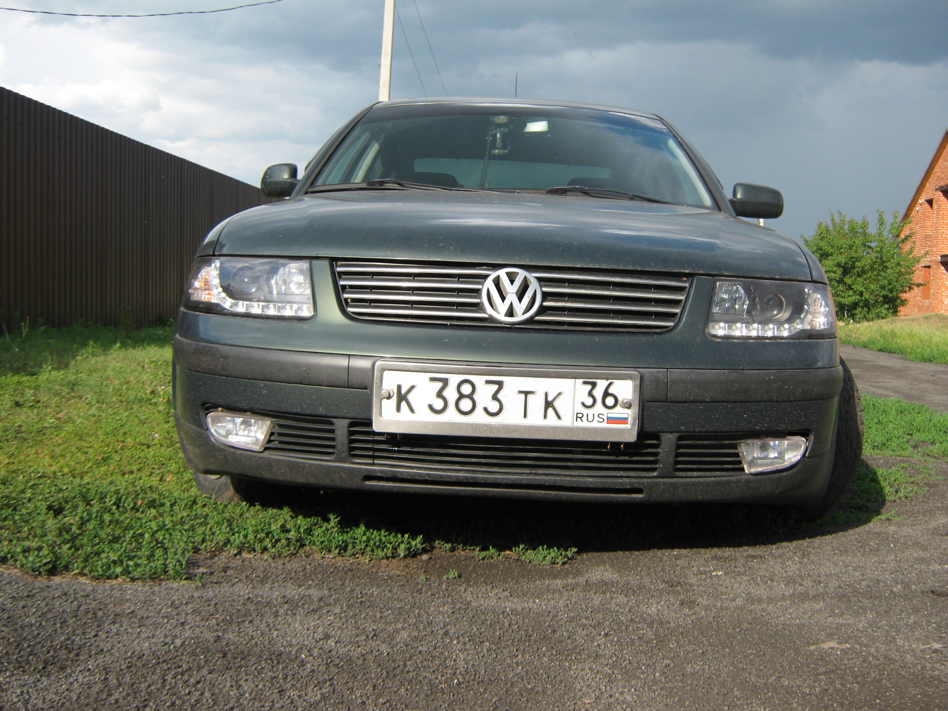 Туманки на VW Passat b5 1998