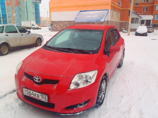 слова краса, красивая, красная! — Toyota Auris (1G), 1,7 л, 2008 года ...