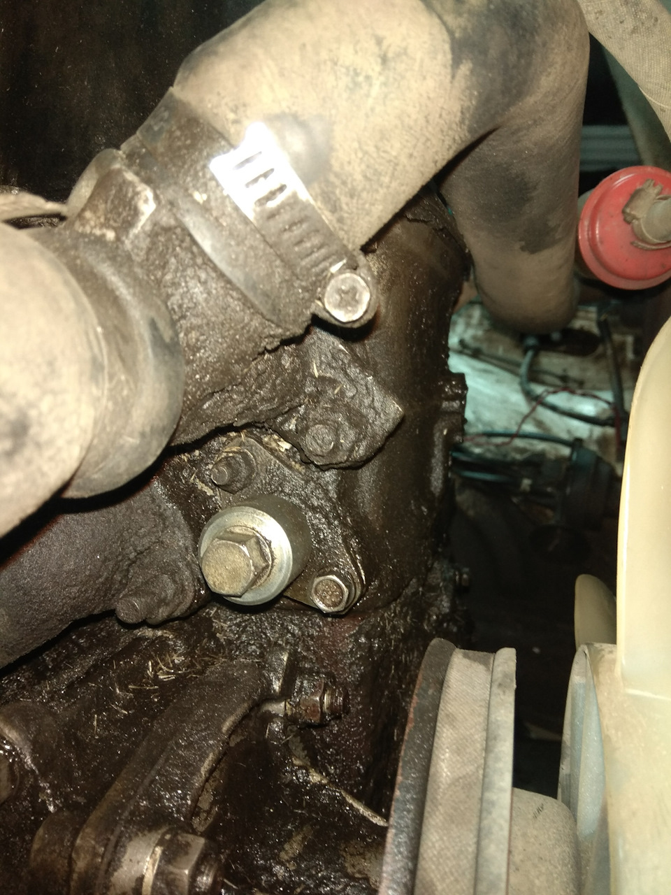 Натяжка цепи ГРМ без ключа (лайфхак) — LADA 4x4 3D, 1,7 л., 1998 года ...