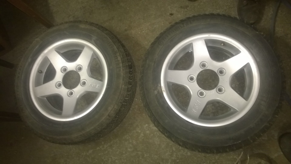 Колеса. Ч1. КиК+зимний континенталь — Lada 4x4 3D, 1,6 л, 1979 года ...