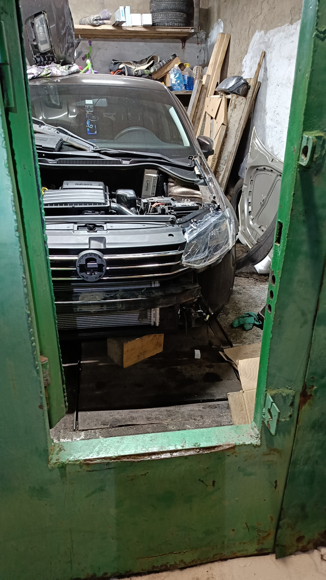 Востановление — Volkswagen Polo Sedan, 1,6 л, 2018 года | кузовной ...