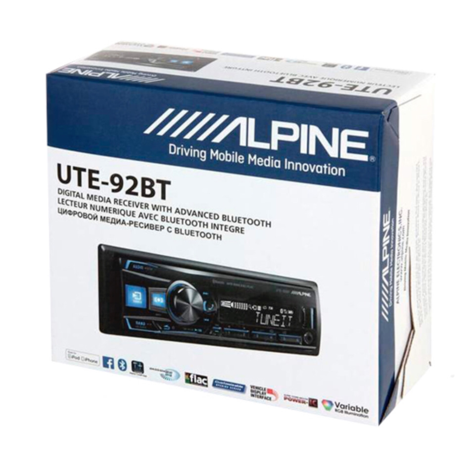 Магнитола Alpine UTE-92BT — Hyundai Getz, 1,4 л, 2010 года | автозвук ...